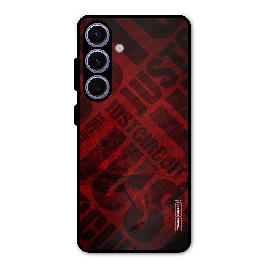 Just Circuit Metal Back Case for Galaxy S24