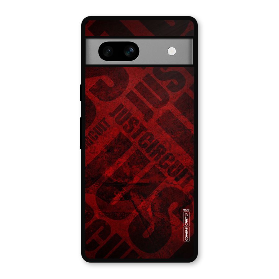 Just Circuit Metal Back Case for Google Pixel 7a