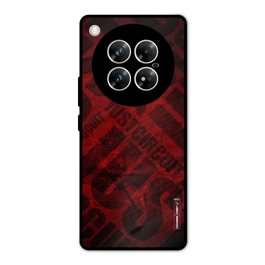 Just Circuit Metal Back Case for Infinix Zero 40 5G
