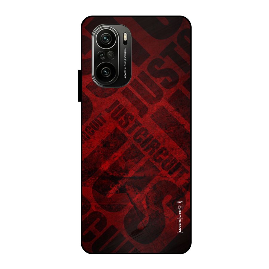 Just Circuit Metal Back Case for Mi 11X Pro