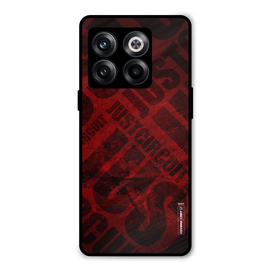 Just Circuit Metal Back Case for OnePlus 10T