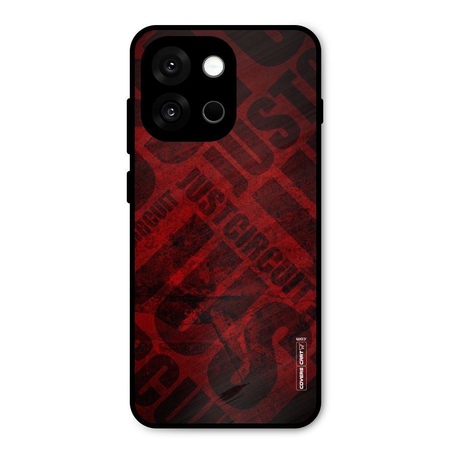 Just Circuit Metal Back Case for OnePlus 13s