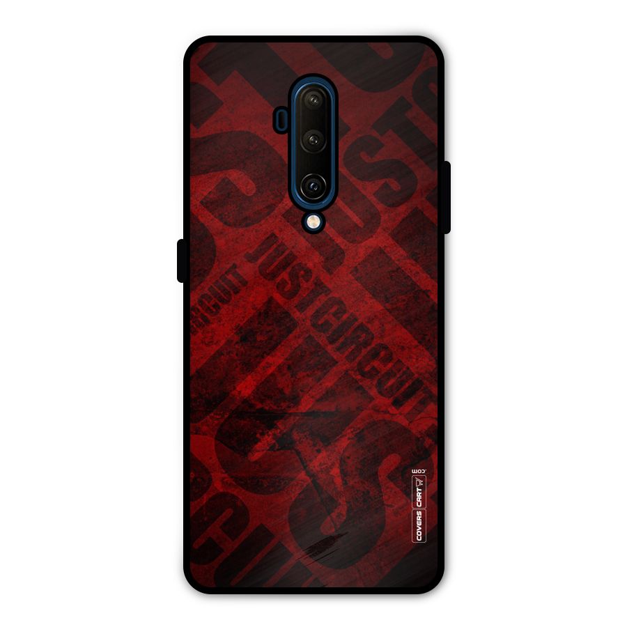 Just Circuit Metal Back Case for OnePlus 7T Pro