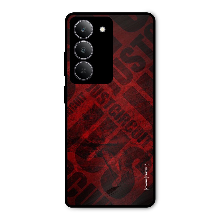 Just Circuit Metal Back Case for Realme 14x