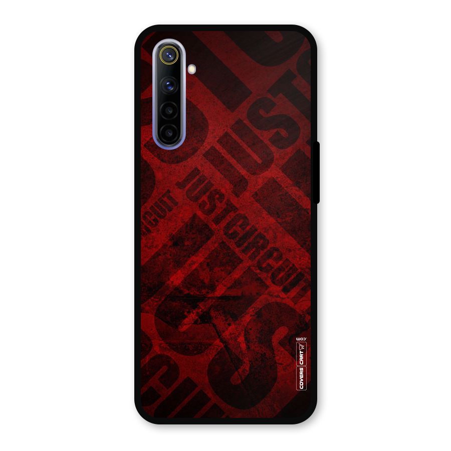 Just Circuit Metal Back Case for Realme 6i