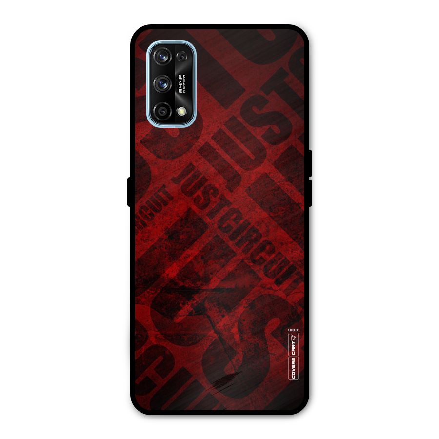 Just Circuit Metal Back Case for Realme 7 Pro