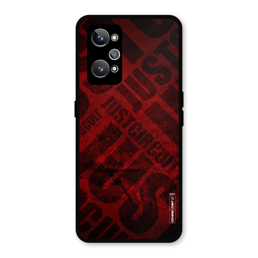 Just Circuit Metal Back Case for Realme GT 2