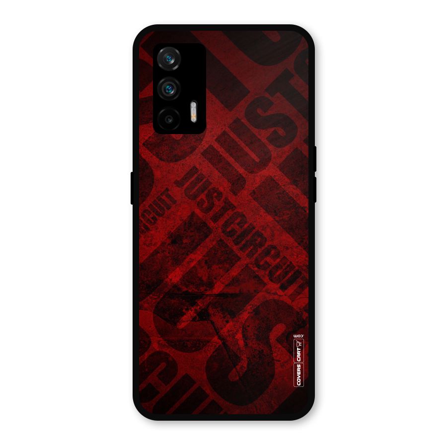 Just Circuit Metal Back Case for Realme GT 5G