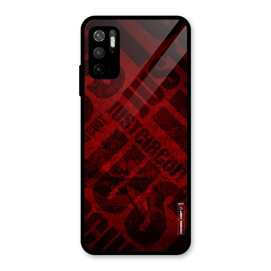 Just Circuit Metal Back Case for Redmi Note 10T 5G