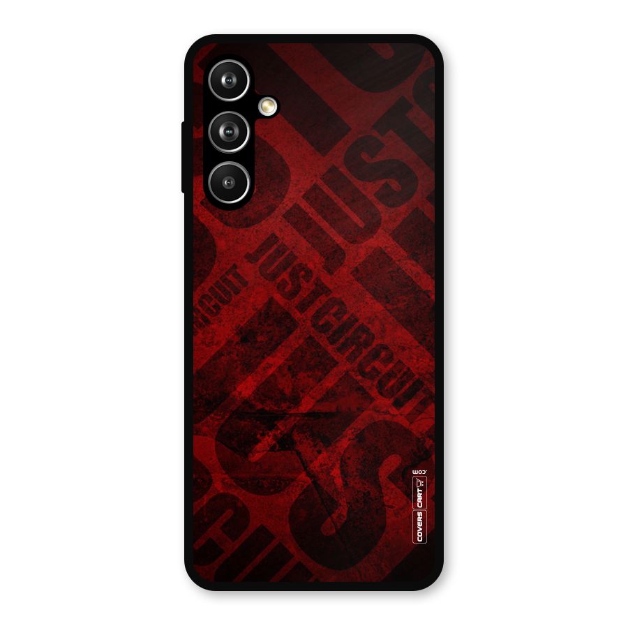 Just Circuit Metal Back Case for Samsung Galaxy M54