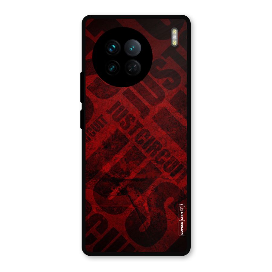 Just Circuit Metal Back Case for Vivo X90