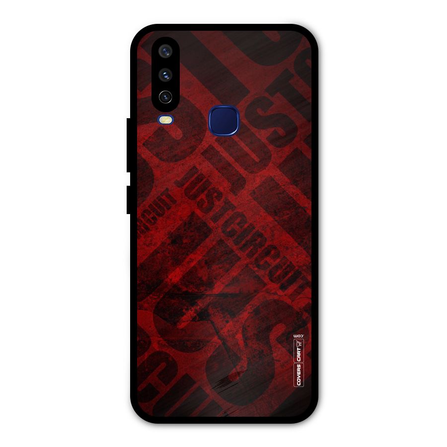Just Circuit Metal Back Case for Vivo Y15