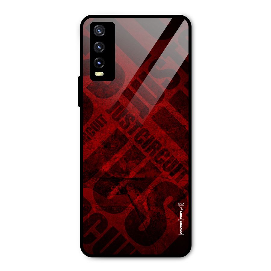 Just Circuit Metal Back Case for Vivo Y20