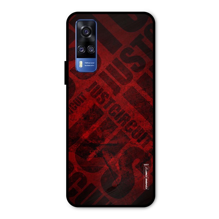 Just Circuit Metal Back Case for Vivo Y31