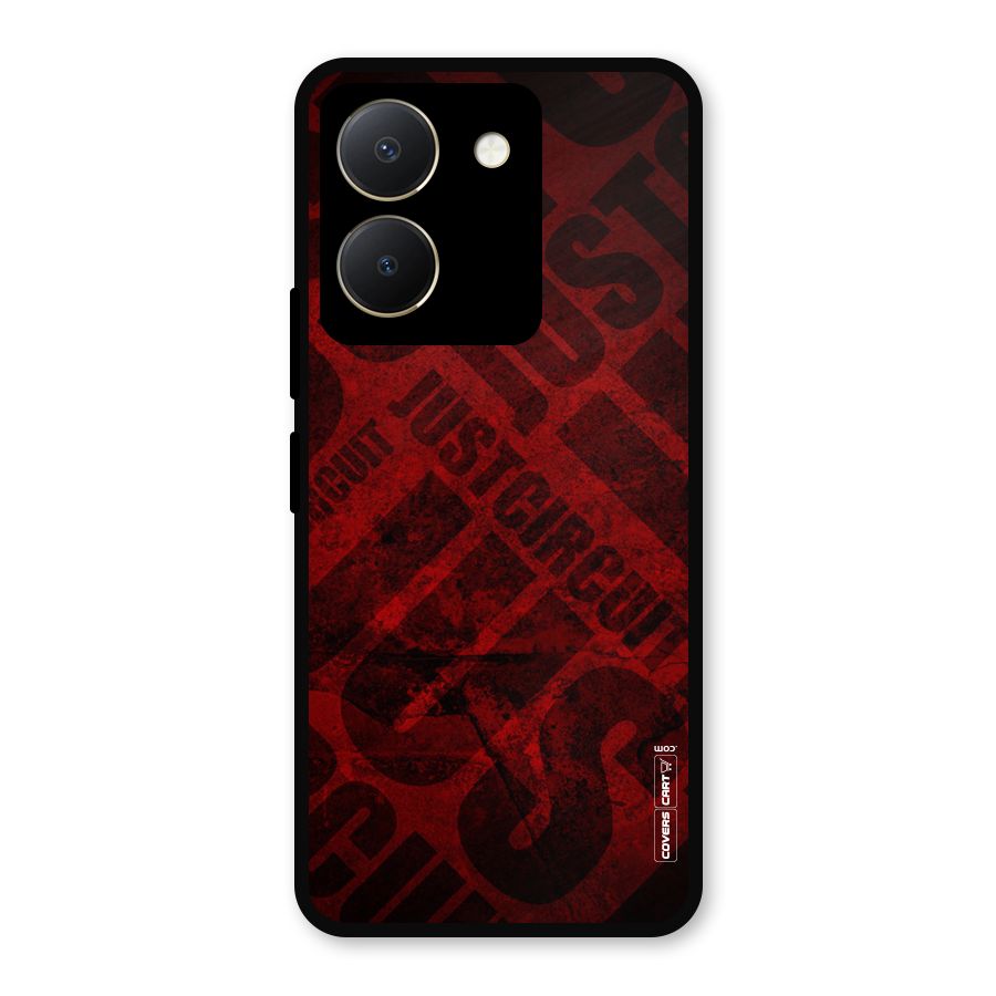 Just Circuit Metal Back Case for Vivo Y36