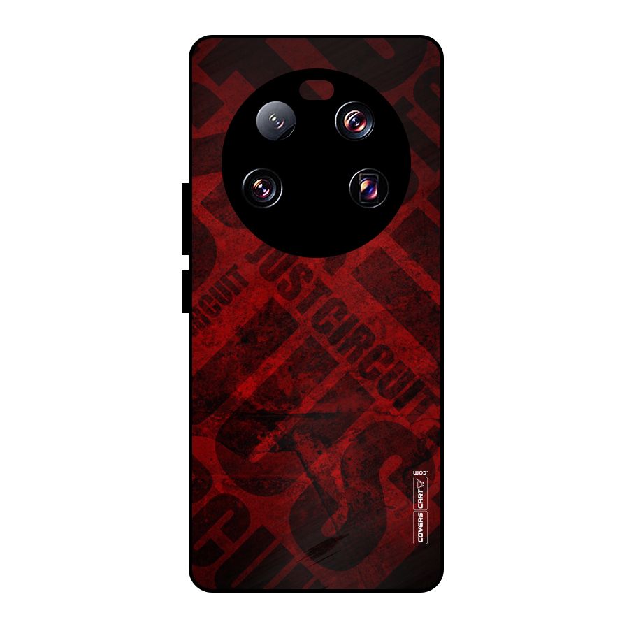 Just Circuit Metal Back Case for Xiaomi 13 Ultra