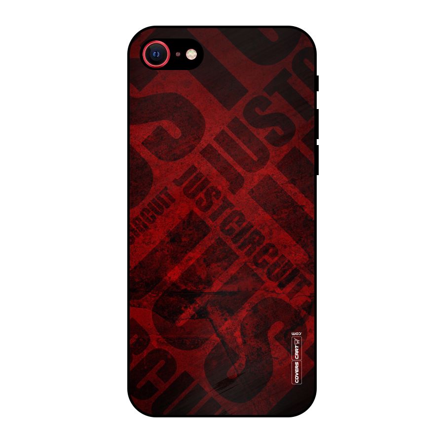 Just Circuit Metal Back Case for iPhone 7