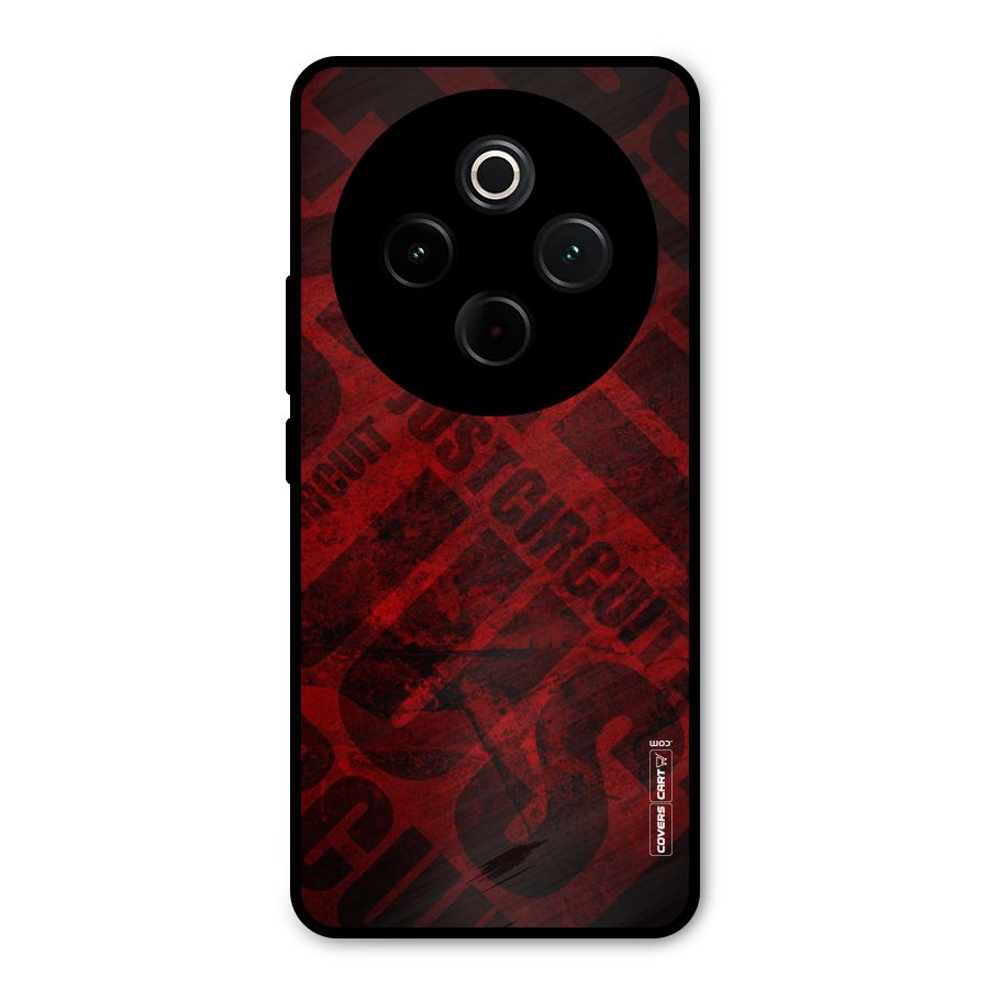 Just Circuit Metal Back Case for iQOO Z10