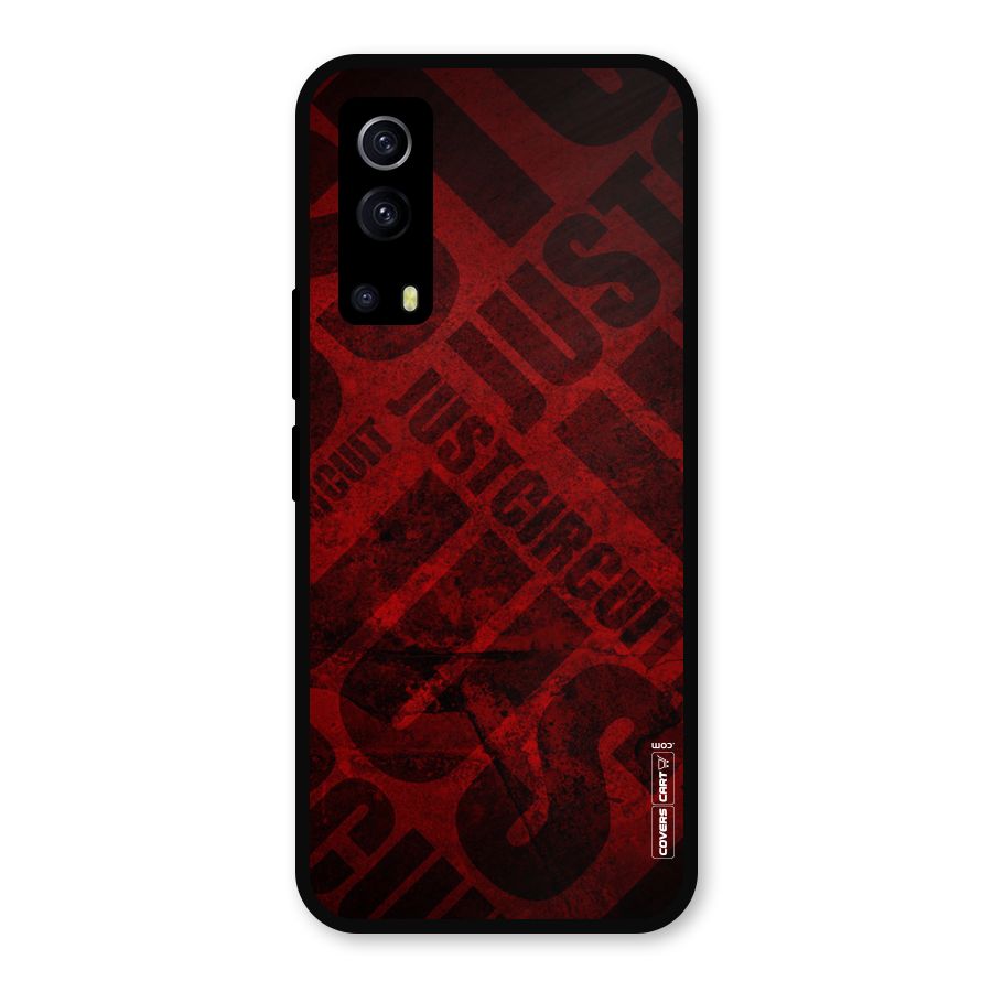 Just Circuit Metal Back Case for iQOO Z3