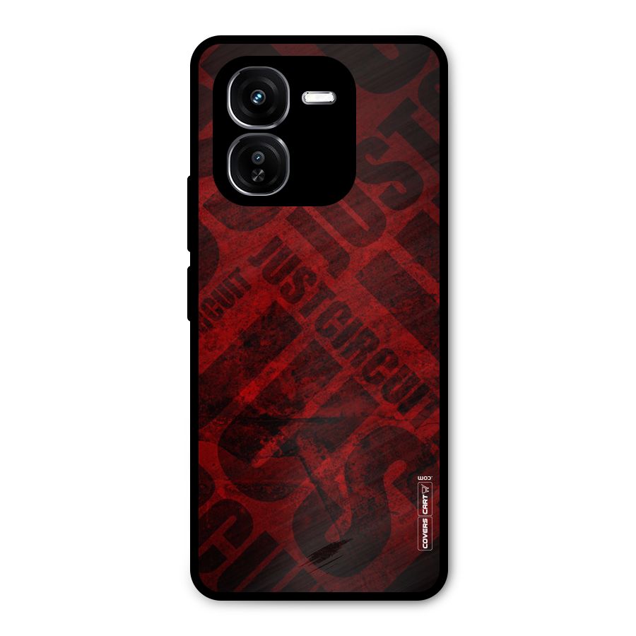 Just Circuit Metal Back Case for iQOO Z9x