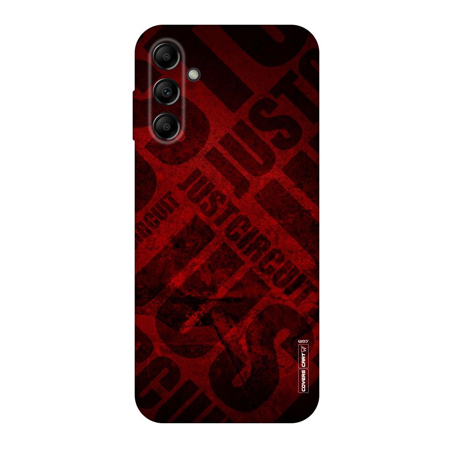 Just Circuit Original Polycarbonate Back Case for Galaxy A14 5G