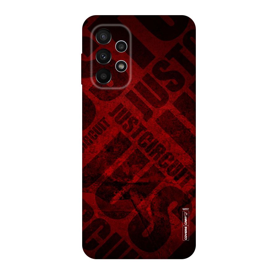 Just Circuit Original Polycarbonate Back Case for Galaxy A23