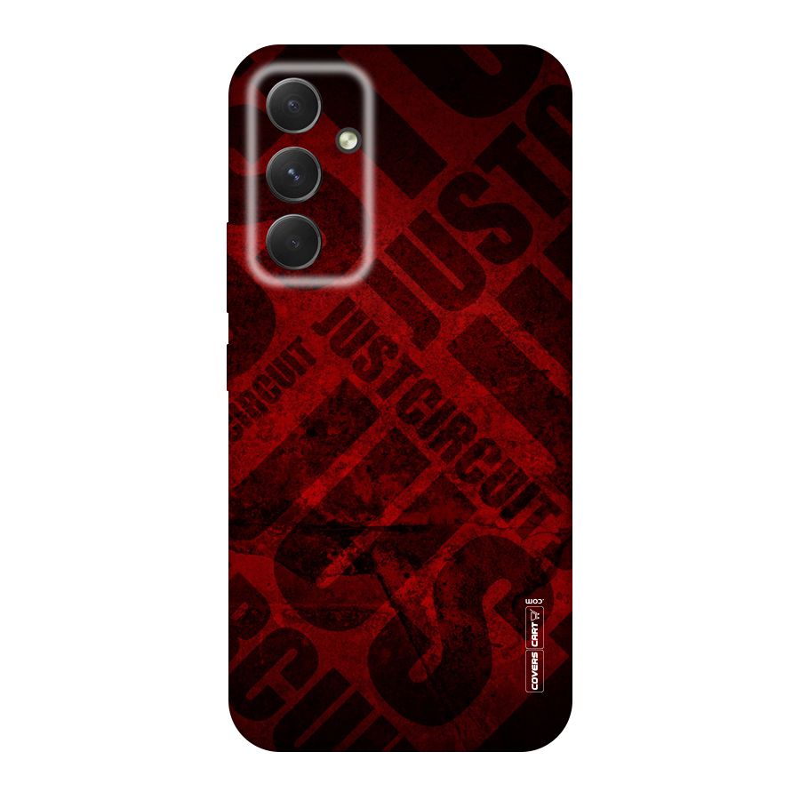 Just Circuit Original Polycarbonate Back Case for Galaxy A54