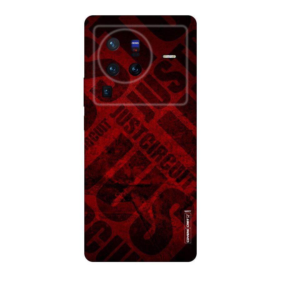 Just Circuit Original Polycarbonate Back Case for Vivo X80