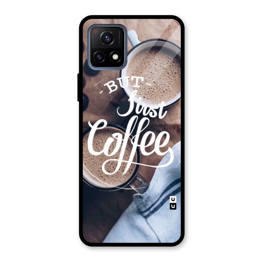 Just Coffee Glass Back Case for Vivo Y72 5G