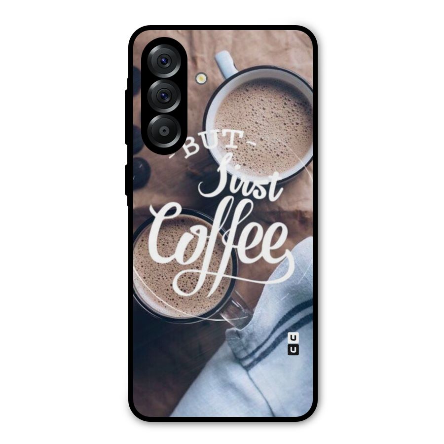 Just Coffee Metal Back Case for Galaxy A56