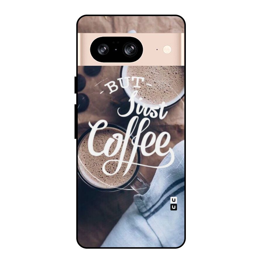 Just Coffee Metal Back Case for Google Pixel 8