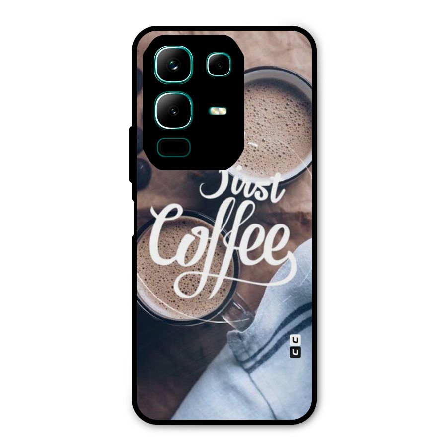 Just Coffee Metal Back Case for Infinix Note 50x