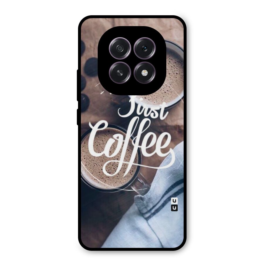 Just Coffee Metal Back Case for Oppo F29