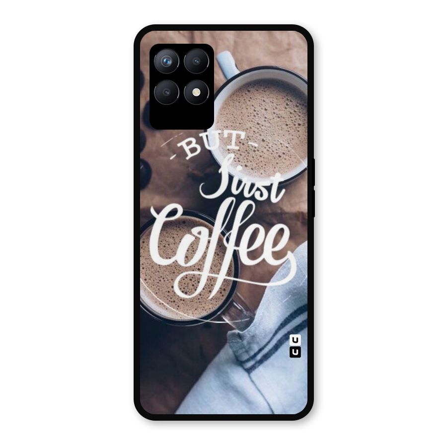 Just Coffee Metal Back Case for Realme Narzo 50