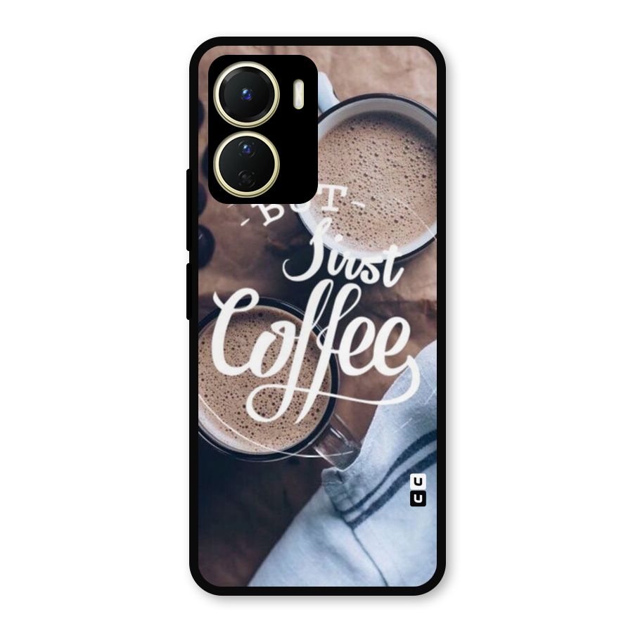 Just Coffee Metal Back Case for Vivo Y56