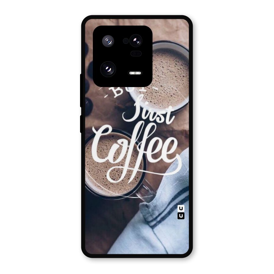 Just Coffee Metal Back Case for Xiaomi 13 Pro