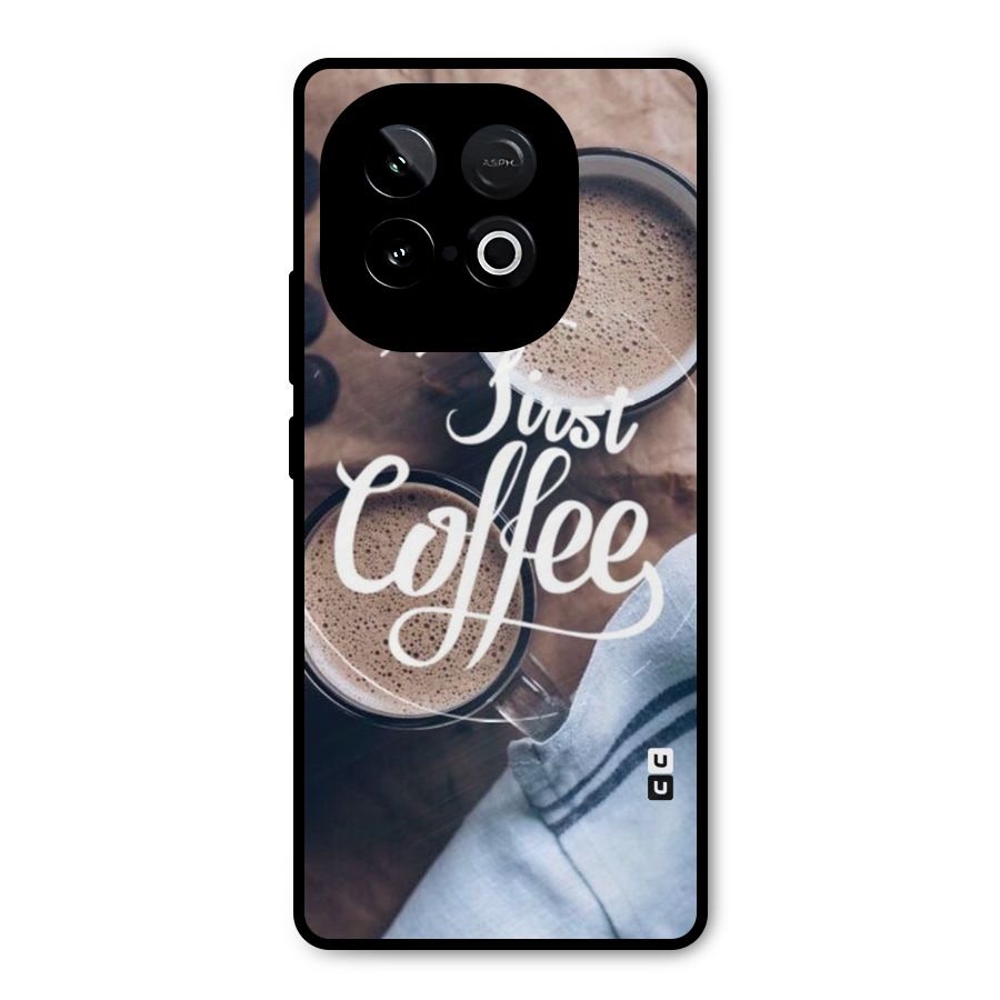 Just Coffee Metal Back Case for iQOO Neo 10
