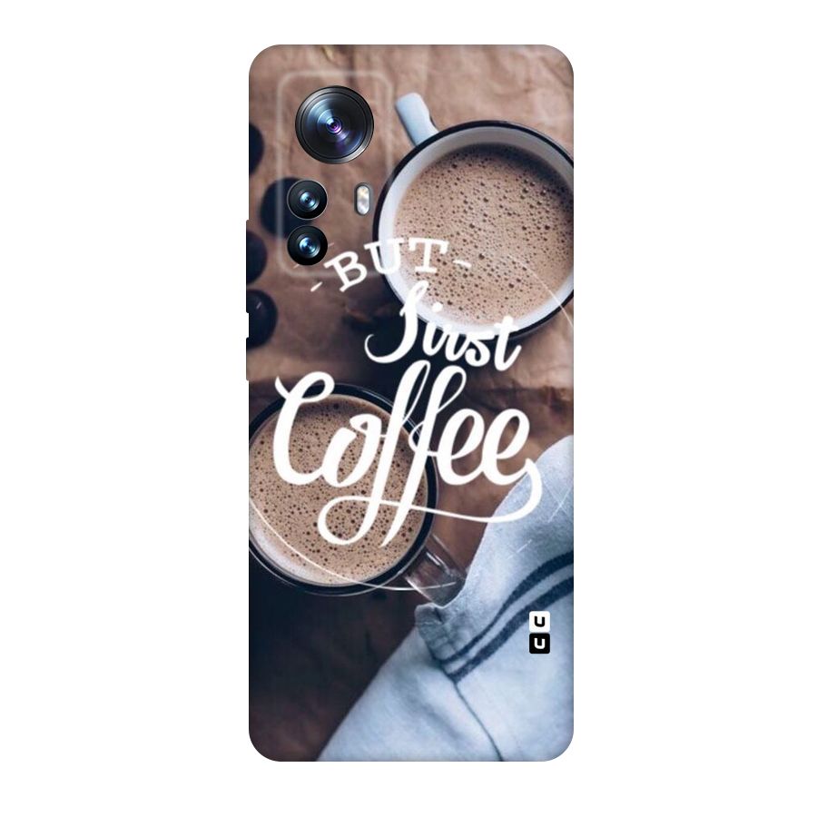Just Coffee Original Polycarbonate Back Case for Xiaomi 12 Pro