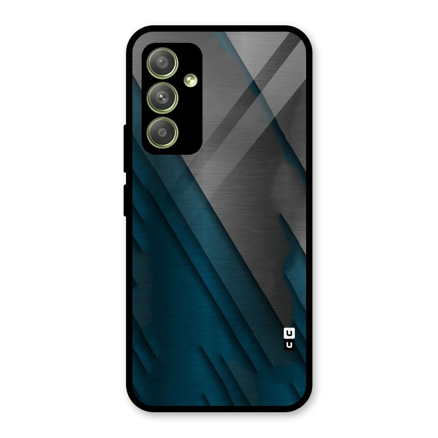 Just Lines Glass Back Case for Galaxy A54