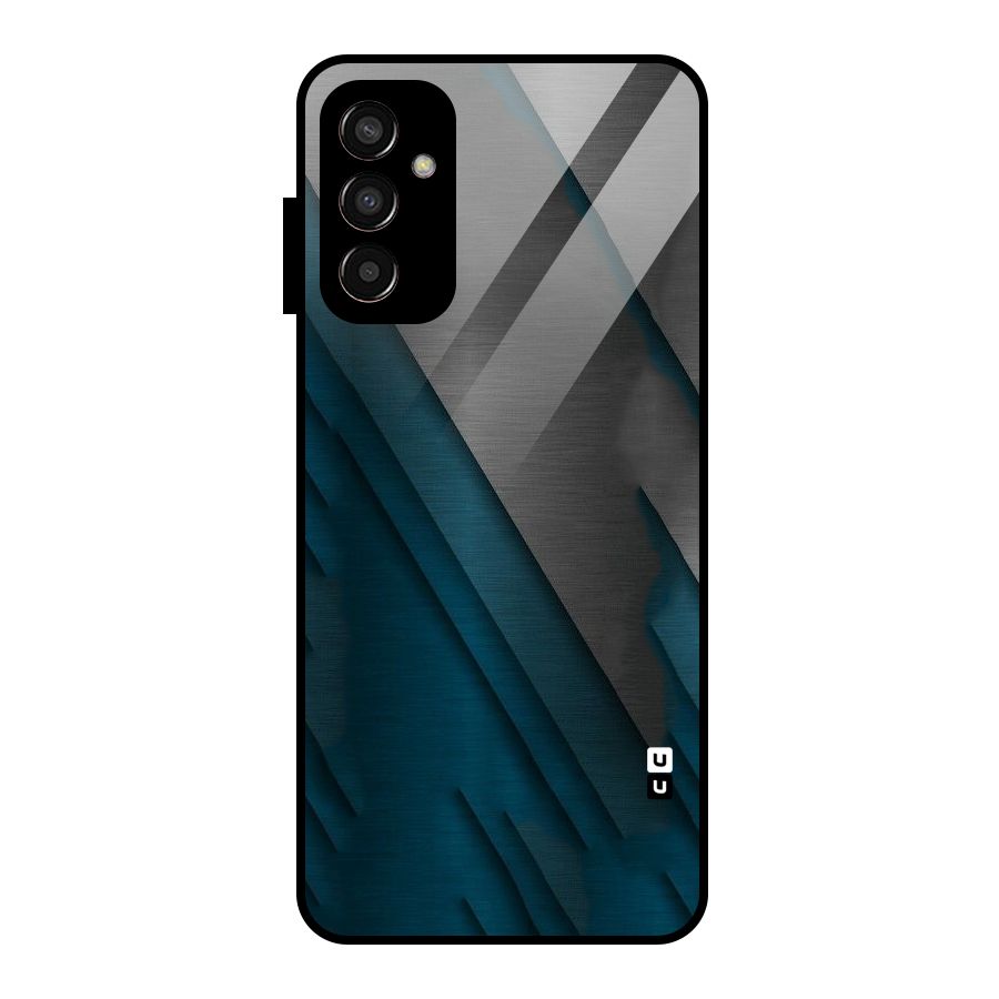 Just Lines Glass Back Case for Galaxy F13
