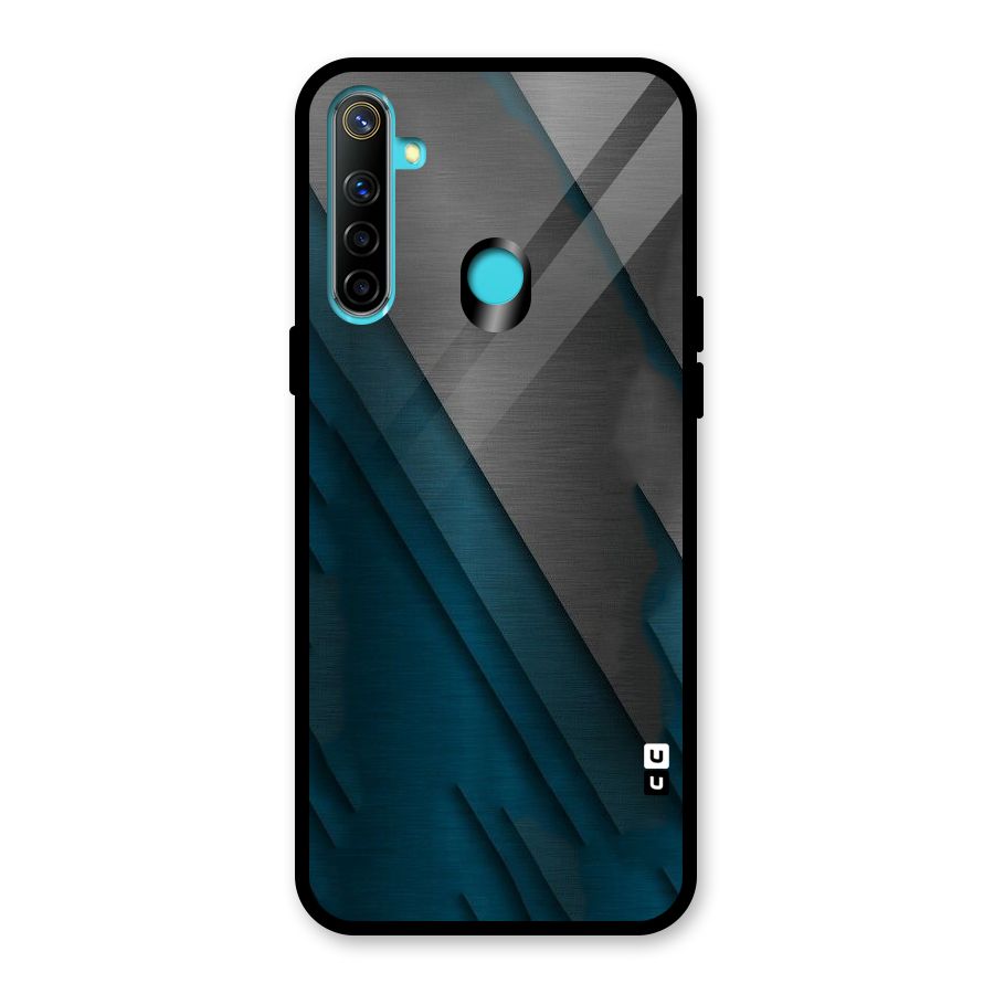 Just Lines Glass Back Case for Realme 5