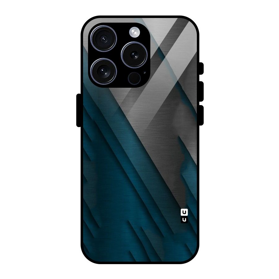 Just Lines Glass Back Case for iPhone 15 Pro