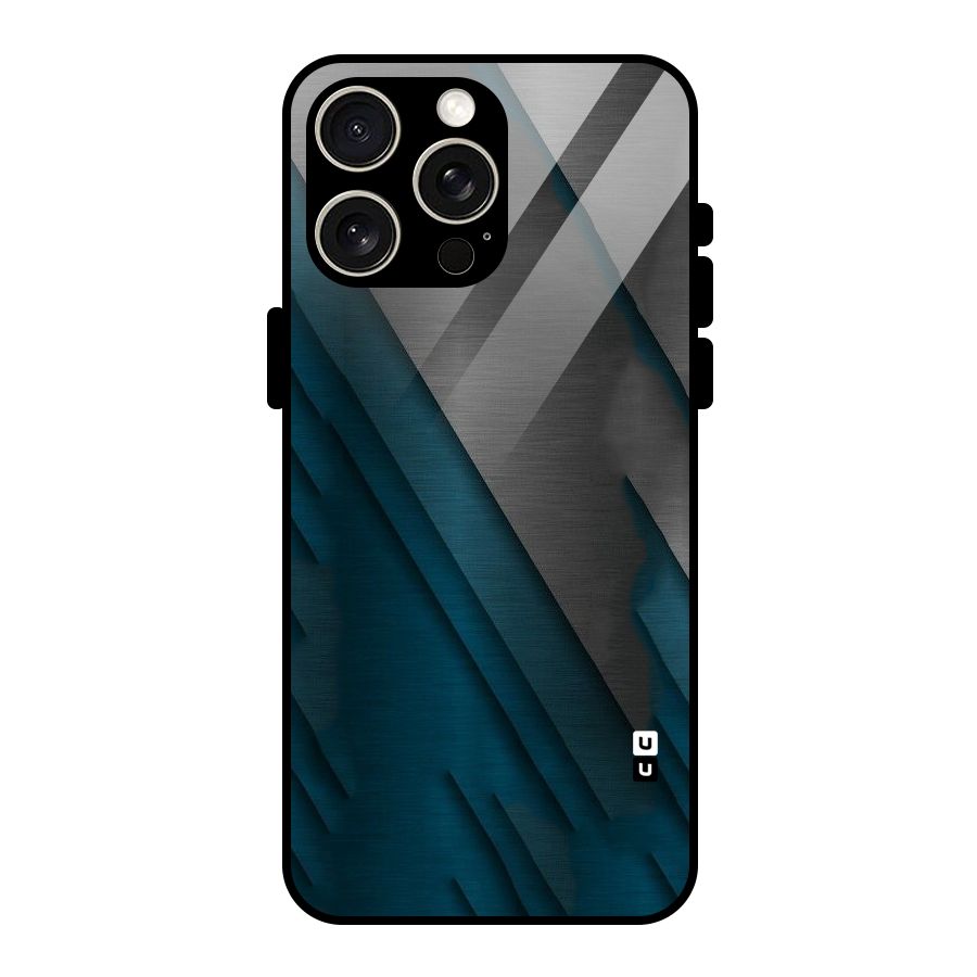 Just Lines Glass Back Case for iPhone 15 Pro Max