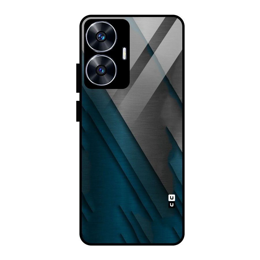 Just Lines Glass Back Case for realme C55