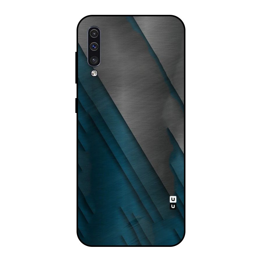Just Lines Metal Back Case for Galaxy A50