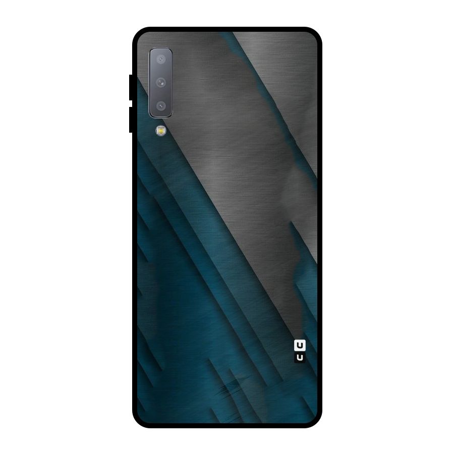 Just Lines Metal Back Case for Galaxy A7 (2018)