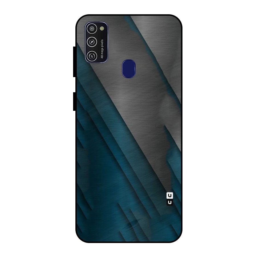 Just Lines Metal Back Case for Galaxy M30s