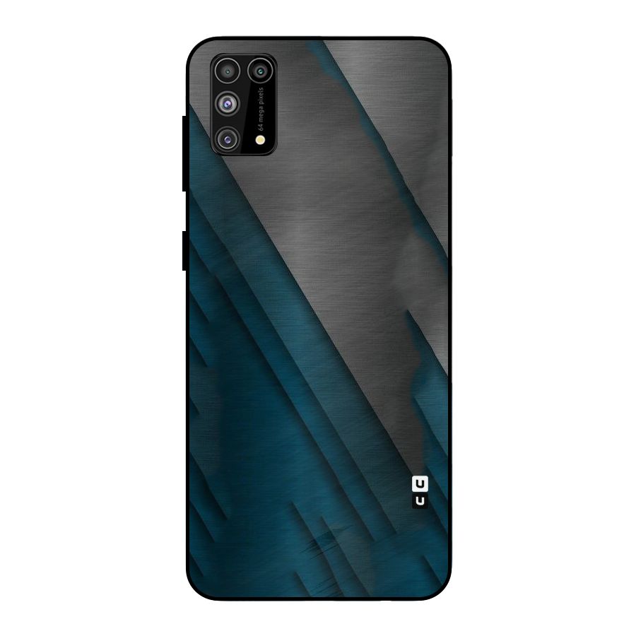 Just Lines Metal Back Case for Galaxy M31