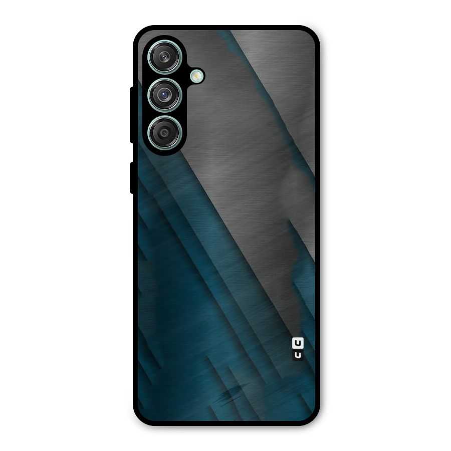 Just Lines Metal Back Case for Galaxy M55 5G