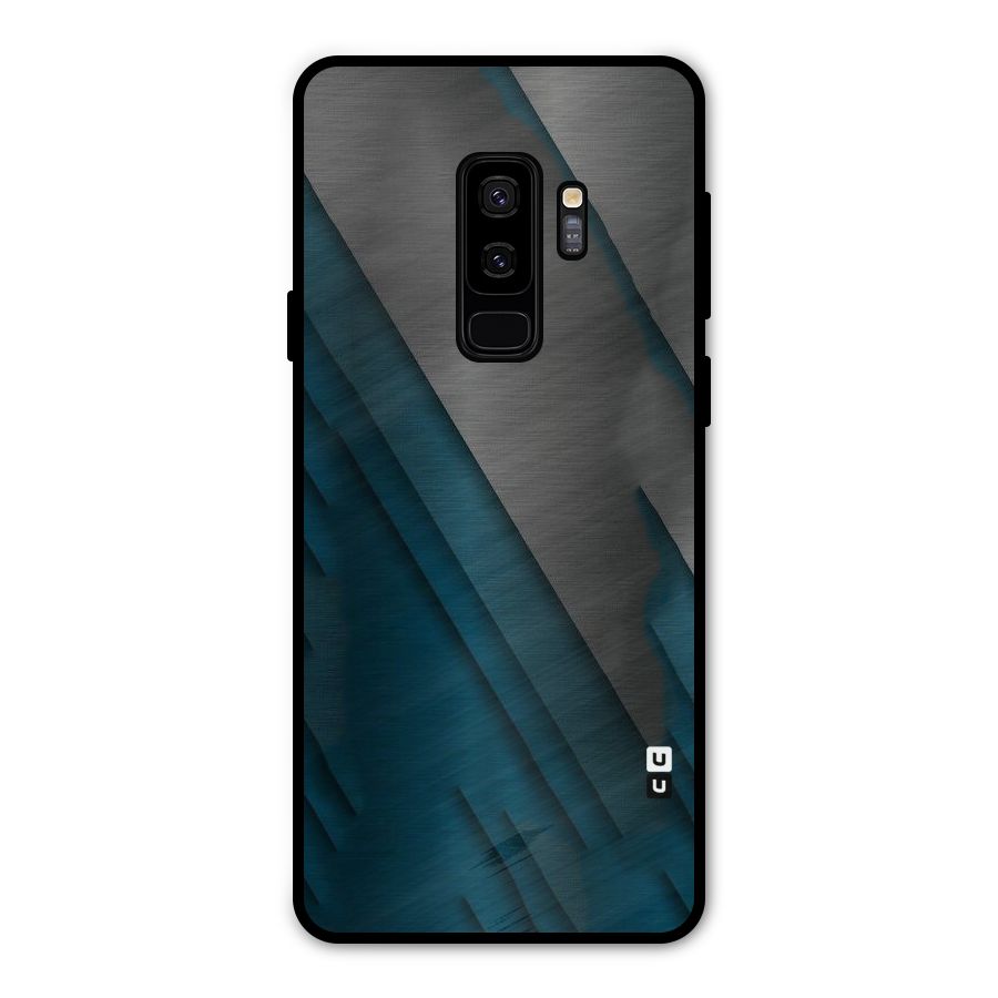 Just Lines Metal Back Case for Galaxy S9 Plus